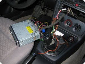 Erster Test des Pioneer im Audi A4 (B5)