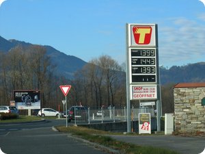 Tagesaktuelle Preise in Österreich (Niederndorf bei Kufstein)