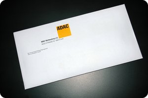 Umschlag von ADAC